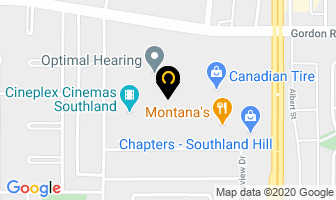 Urban Trail in Regina map