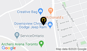 Us Tax Recovery in Orillia map