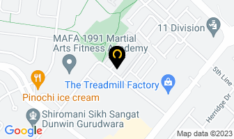 Usca Academy International School in Mississauga map