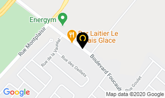 Usinage Ra Inc in Drummondville map