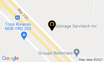 Usinage Servitech Inc in Sarnia map