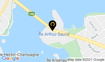 Usinage St-Pierre in Beauharnois map