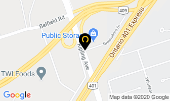 Uti Canada Contract Logistics Inc in Etobicoke map