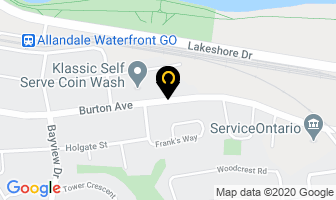 Utopia Classic & Collectable Cars Ltd in Barrie map