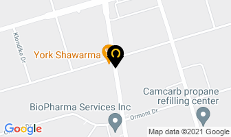 Uv Coatings Ltd in North York map