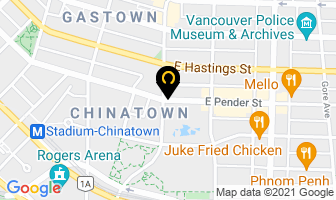 Uv International in Vancouver map