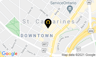 V Singh Professional Corporation in St. Catharines map