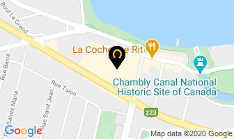 V Vog in Chambly map
