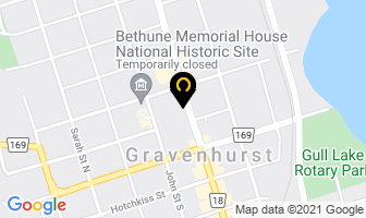 Vacation Time Real Estate Inc in Gravenhurst map