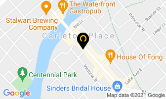 Vacuum Service Outlet in Carleton Place map