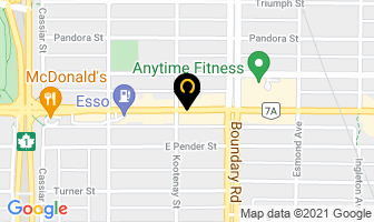 Vaglio Fireplace Ltd in Vancouver map