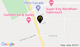 Valemount Dental Clinic in Valemount map