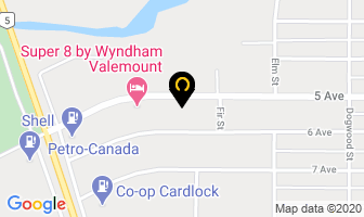 Valemount Health Centre in Valemount map