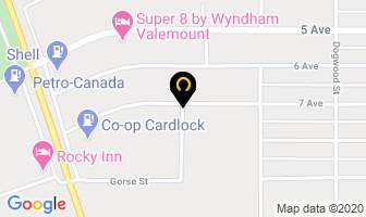 Valemount Play School in Valemount map