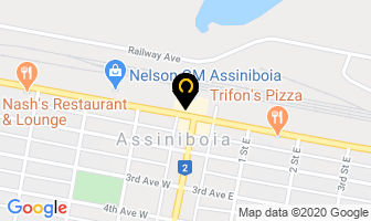 Valet Carpet Cleaners in Assiniboia map
