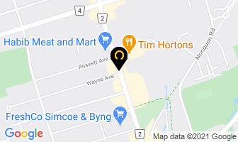 Valiant Rental Properties in Oshawa map