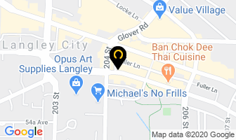 Valley Natural Health Products in Langley map