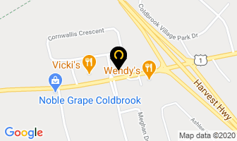 Valley Volkswagen in Coldbrook map