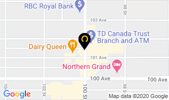 Valleyview Fences Ltd in Fort St. John map