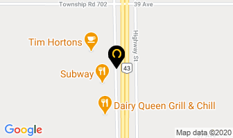 Valleyview Liquor Station Ltd in Valleyview map