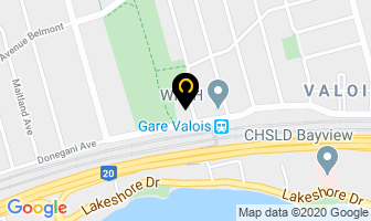Valois Bay Garage in Pointe-Claire map