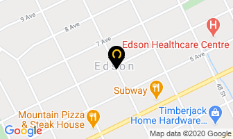 Valquest Financing Inc in Edson map