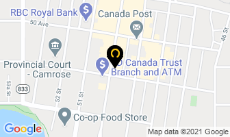 Value Drug Mart in Camrose map