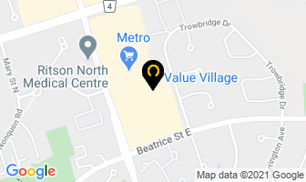 Value Village in Oshawa map