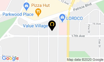 Value Village in Prince George map