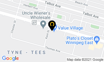 Value Village in Winnipeg map