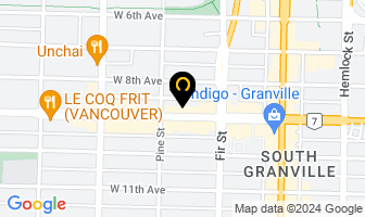 Van Dental Clinic in Vancouver map
