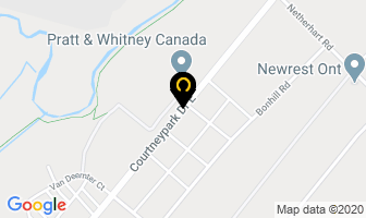 Van Houtte Coffee Services in Mississauga map
