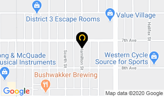 Van Houtte Coffee Services Inc in Regina map