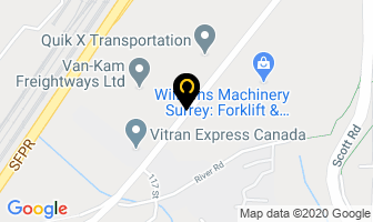 Van-Kam Freightways Ltd Fax Lines - Or in Surrey map