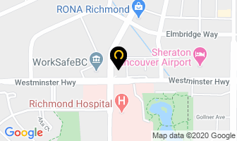 Vancouver Back Institute in Richmond map