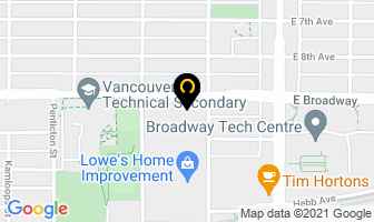 Vancouver Bridge Center Ltd in Toronto map