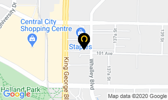 Vancouver Career College in Surrey map