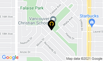 Vancouver Christian School Assn in Vancouver map