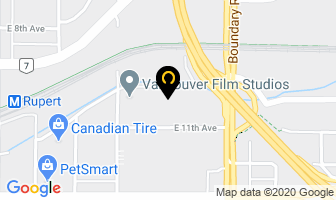 Vancouver Film Studios in Toronto map