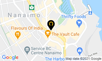 Vancouver Island Conference Centre in Nanaimo map