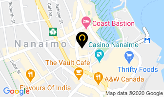 Vancouver Island Regional Library in Nanaimo map