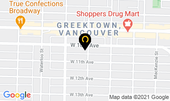 Vancouver Pacific Swim Club in Toronto map