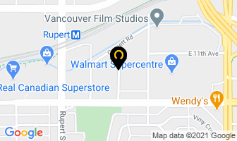 Vancouver Prop & Costume Ltd Wardrobe in Vancouver map
