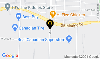 Vancouver Rent A Car Ltd in Vancouver map