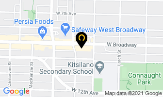 Vancouver Shiatsu in Toronto map
