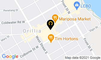 Vander Meer Fine Arts in Orillia map