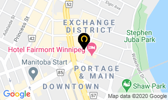 Vanderwater Counselling Services in Winnipeg map