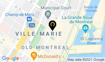 Vanessa Coco Mobile Makeup Artist in Montreal map
