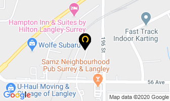 Vangool Custom Sheet Metal in Surrey map