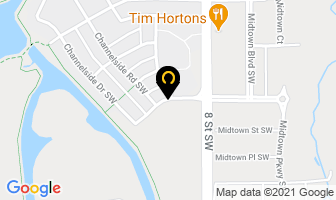 Vanity Homes Ltd Show Home in Airdrie map